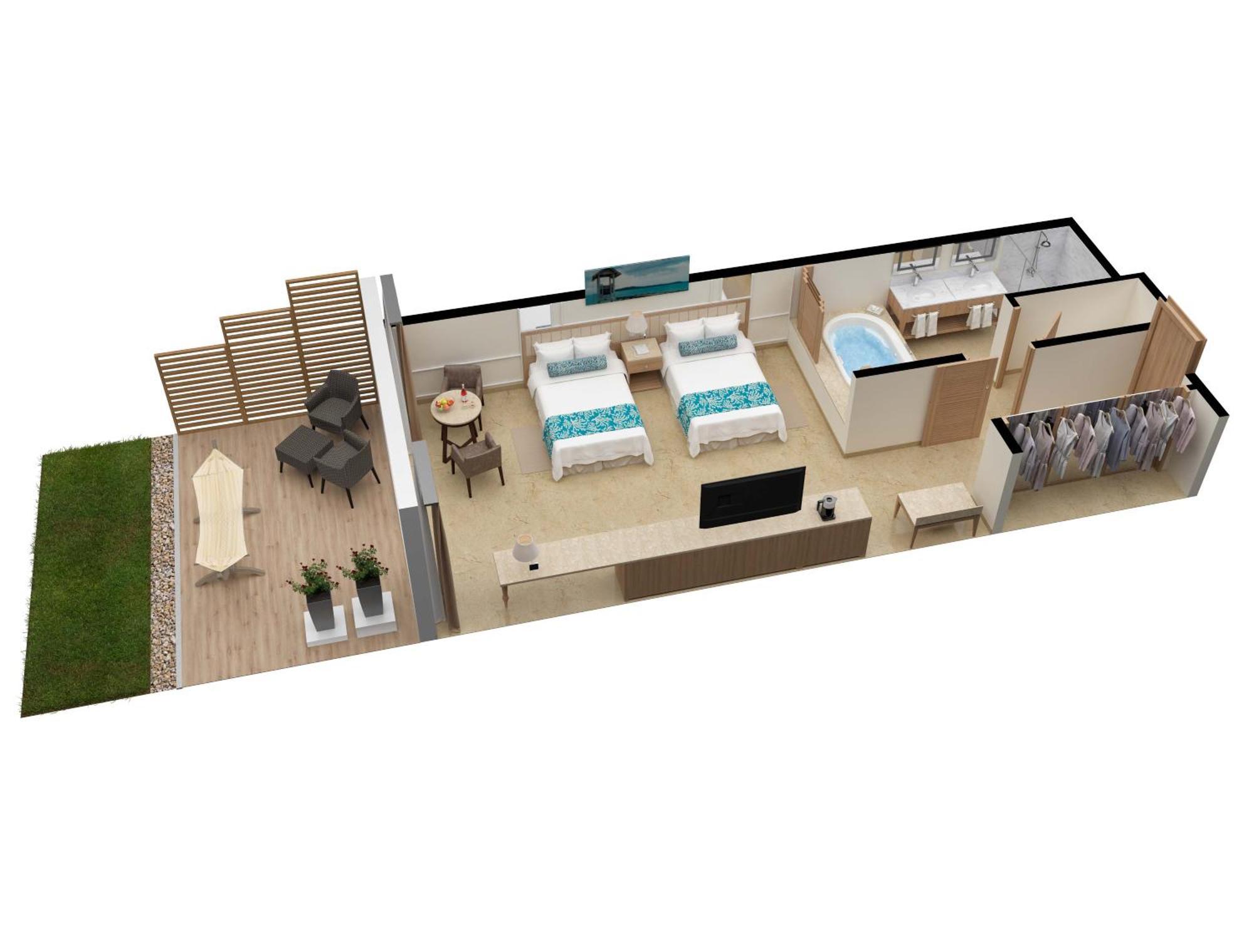 Superior Walk Out Suite Ocean View - Kids & Teens Free